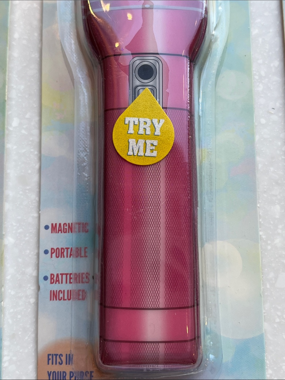 Thin Flashlight Pocket LED Flashlight Magnetic Blue, Pink or Purple NWT - Picture 4 of 6